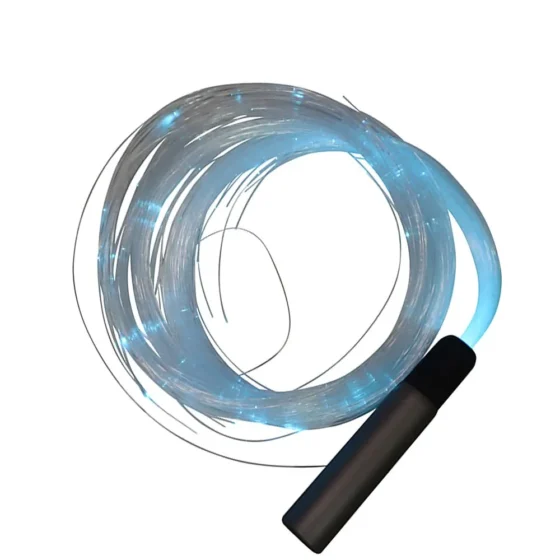 Rechargeable LED Fiber Optic Whip, 6 Feet Long Sensory Light. - Image 3