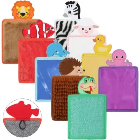 Animal Theme Sensory Mat Set of 6 for Autistic Children.