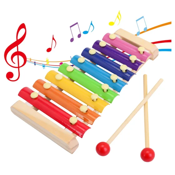 Wooden Xylophone – Sonsory Toy for Autistic Child