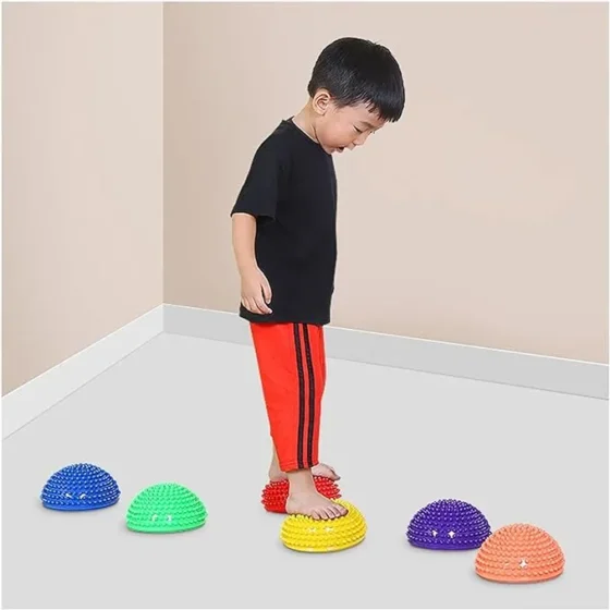 Hedgehog Balance Pod – Half Dome Stepping Stone for Gait Training